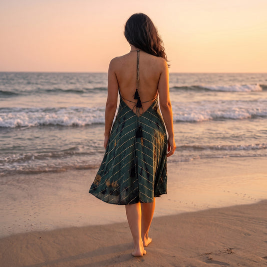 Robe Courte Bohème ZANZIBAR
