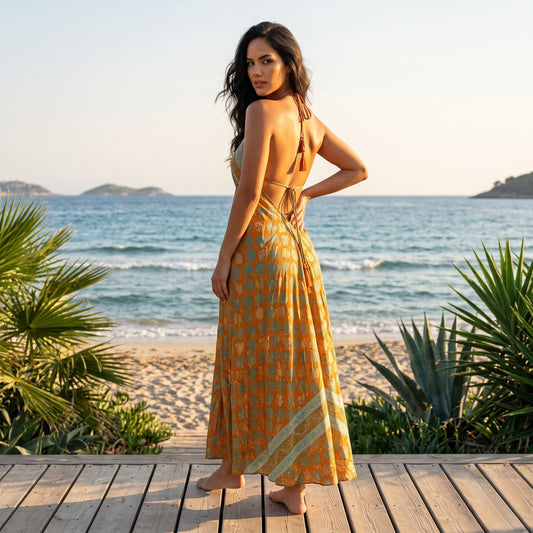 Robe Longue Bohème IBIZA