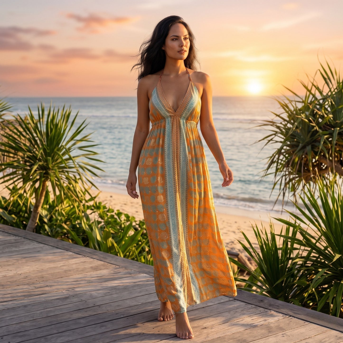 Robe Longue Bohème IBIZA