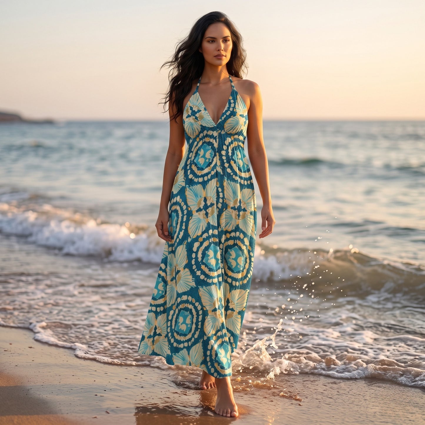 Robe Maxi Bohème MYKONOS