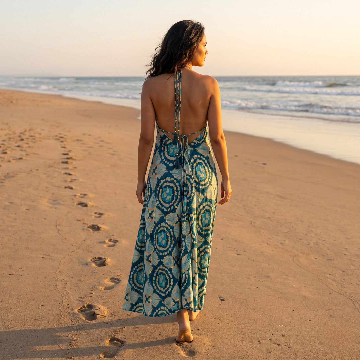 Robe Maxi Bohème MYKONOS