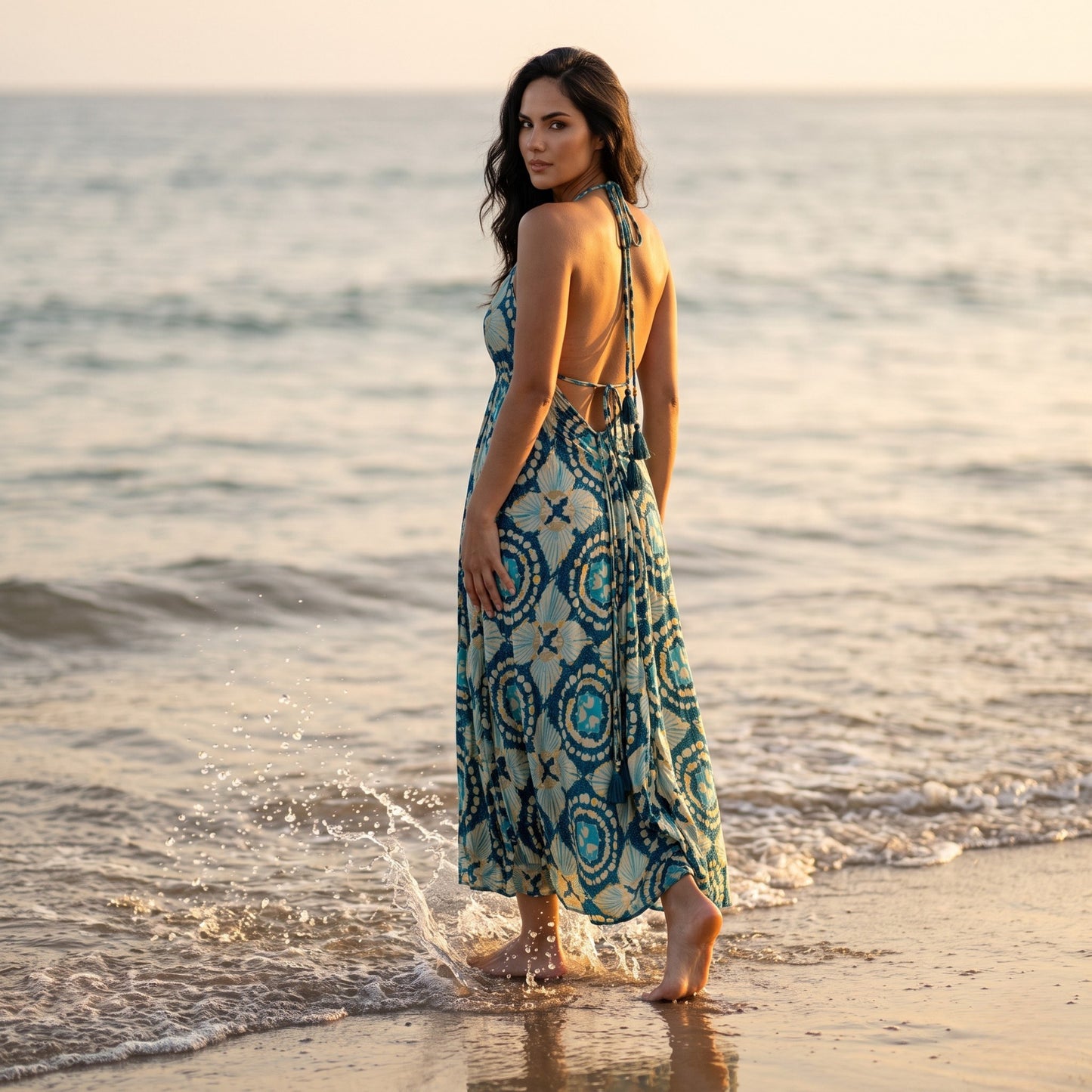 Robe Maxi Bohème MYKONOS