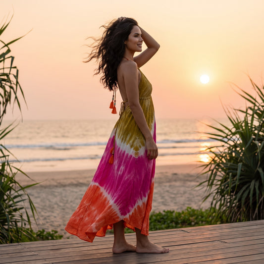 Robe Maxi Bohème POSITANO