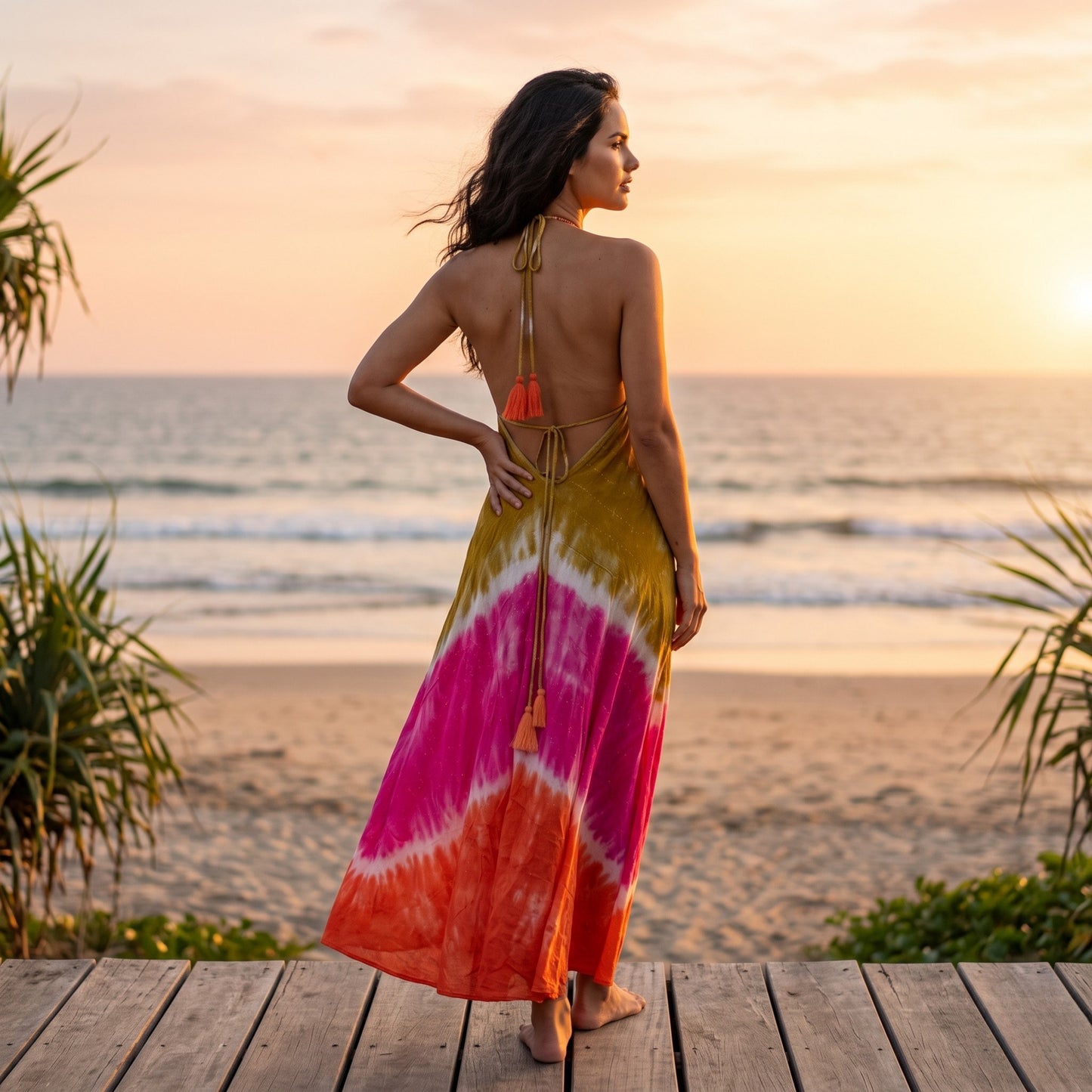 Robe Maxi Bohème POSITANO