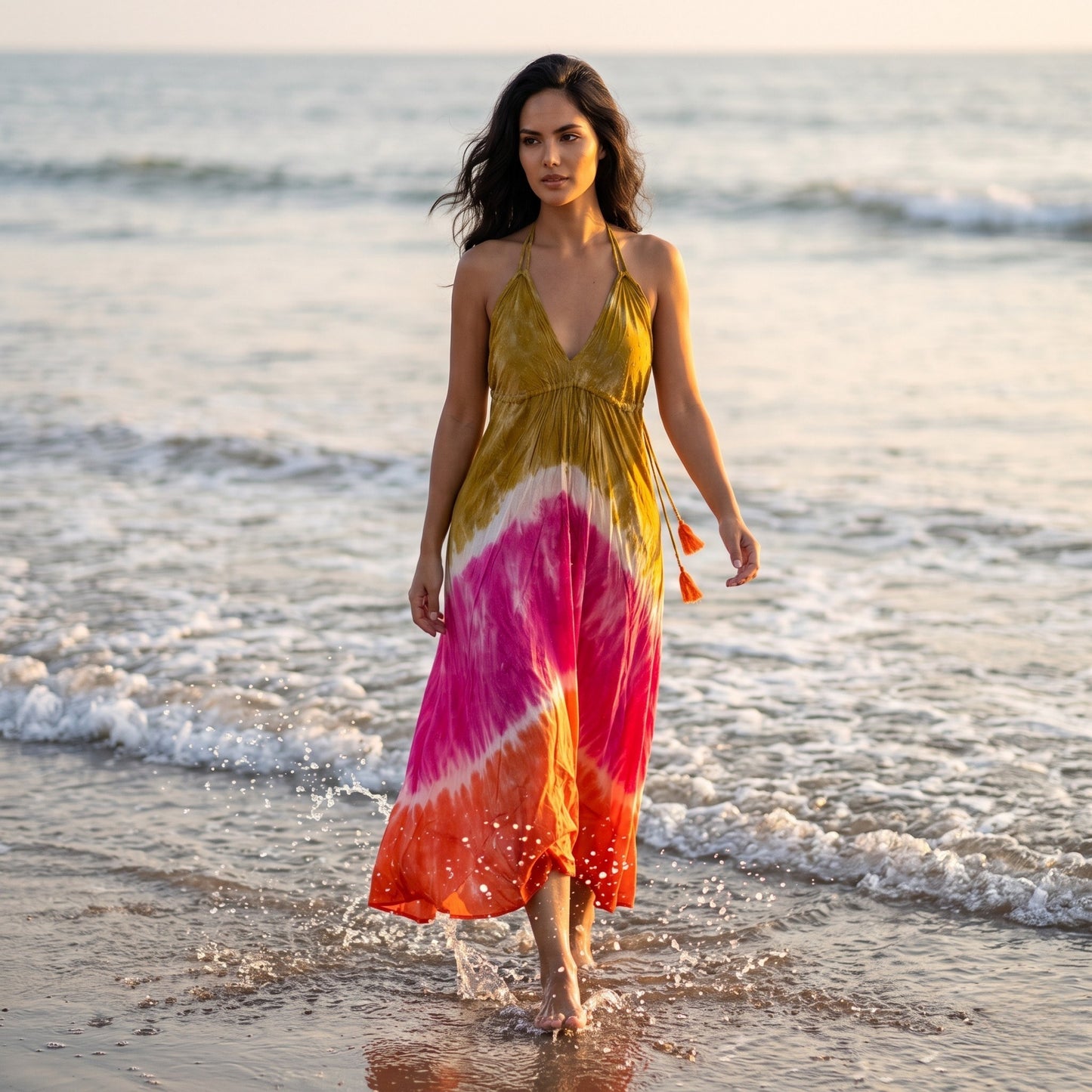 Robe Maxi Bohème POSITANO