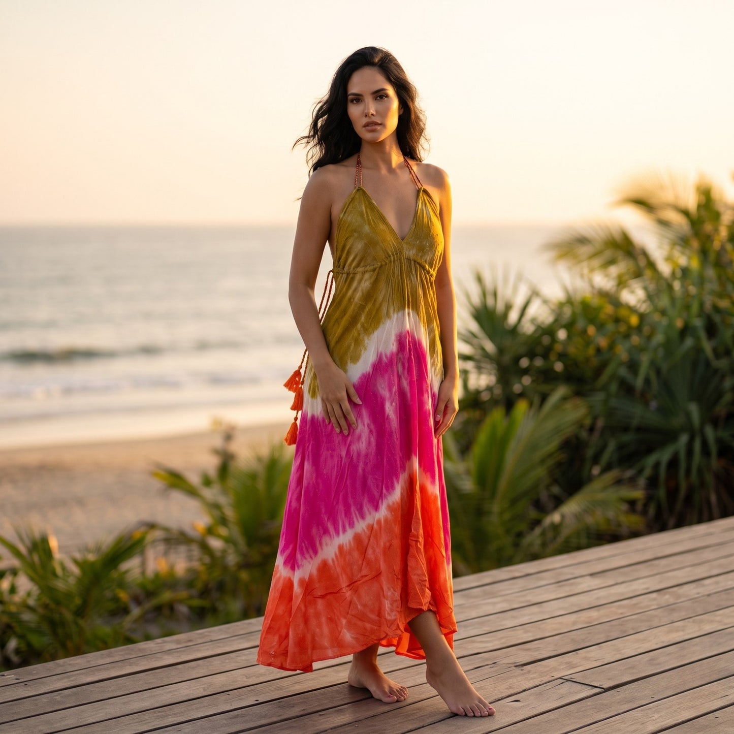 Robe Maxi Bohème POSITANO
