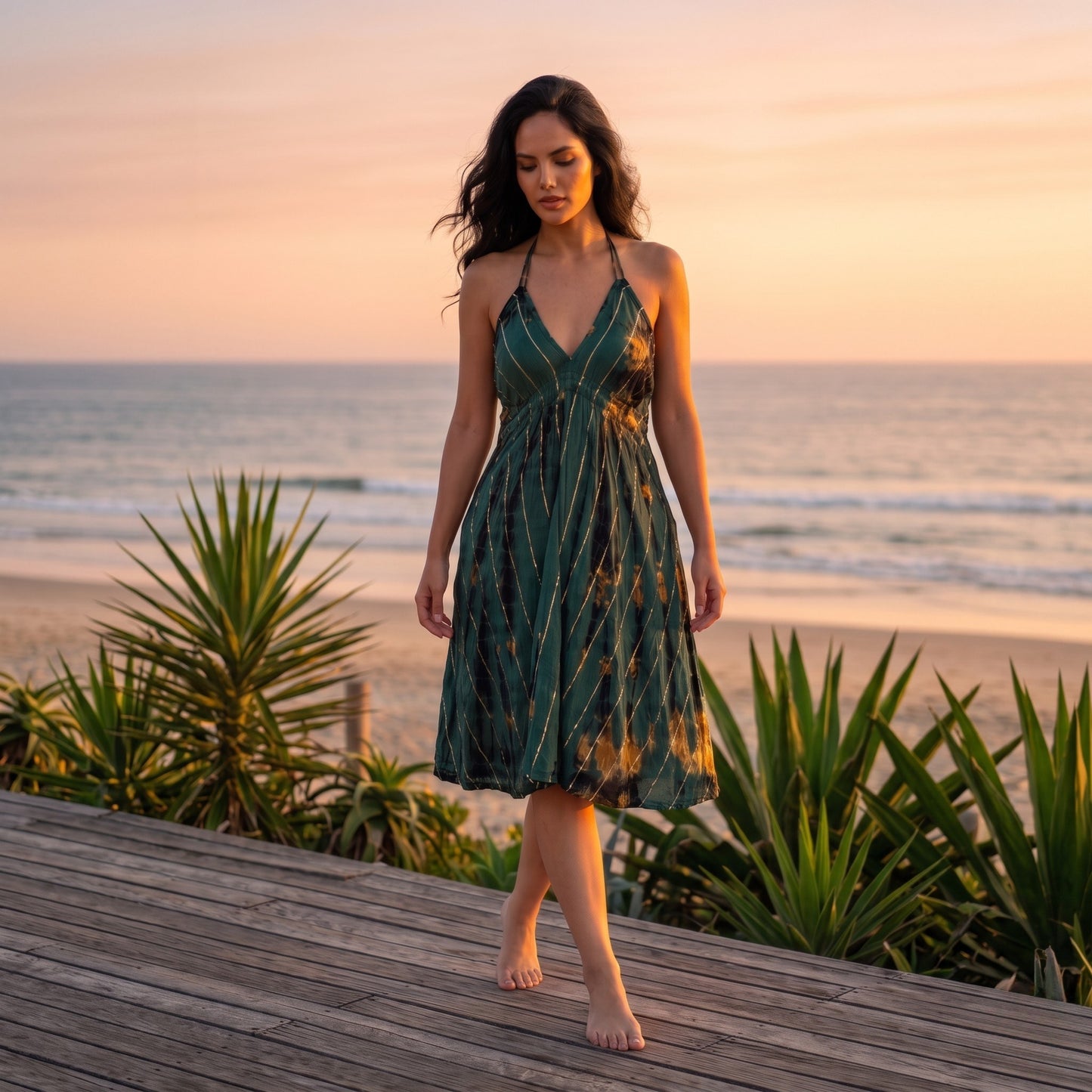 Robe Courte Bohème ZANZIBAR