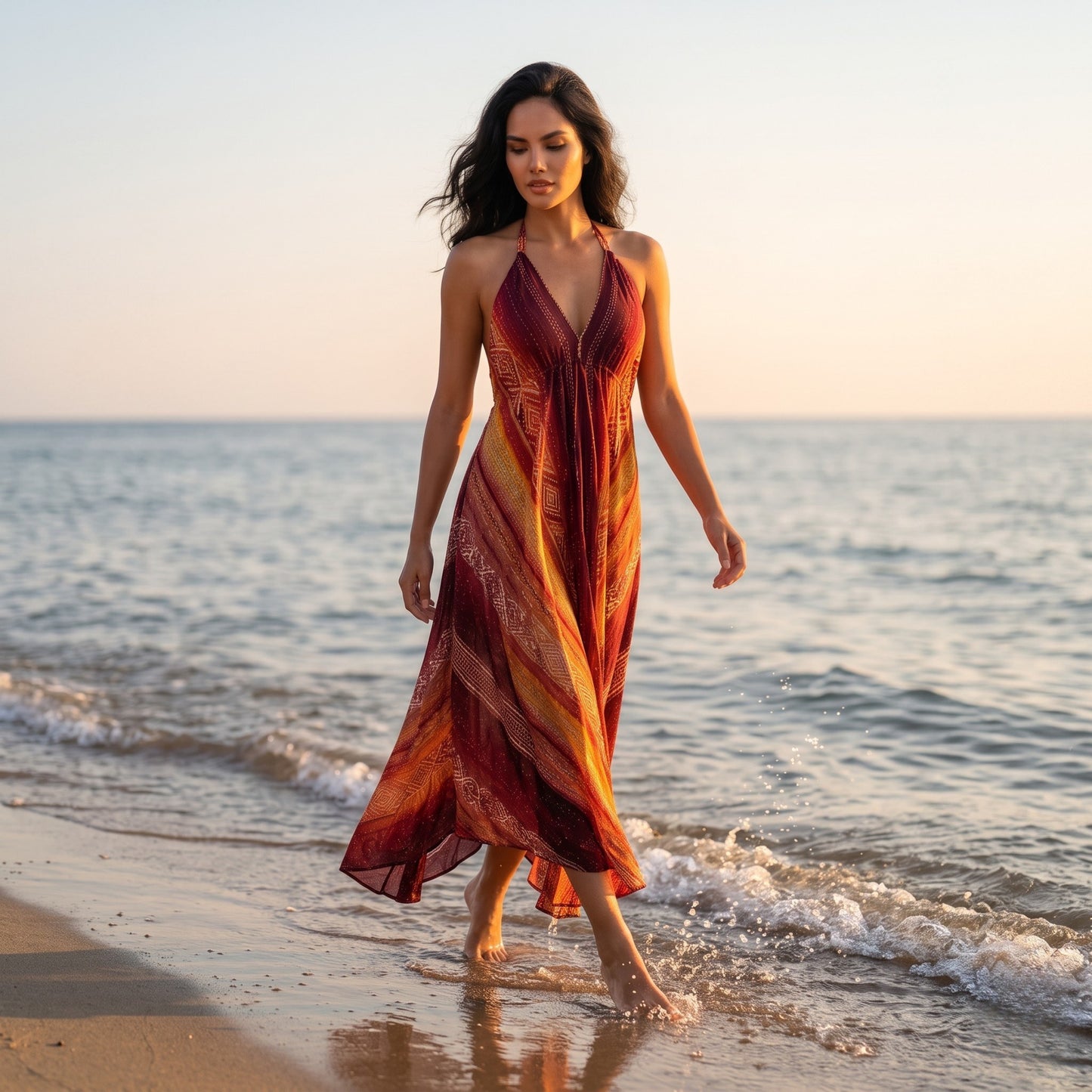 Robe Maxi Bohème TULUM