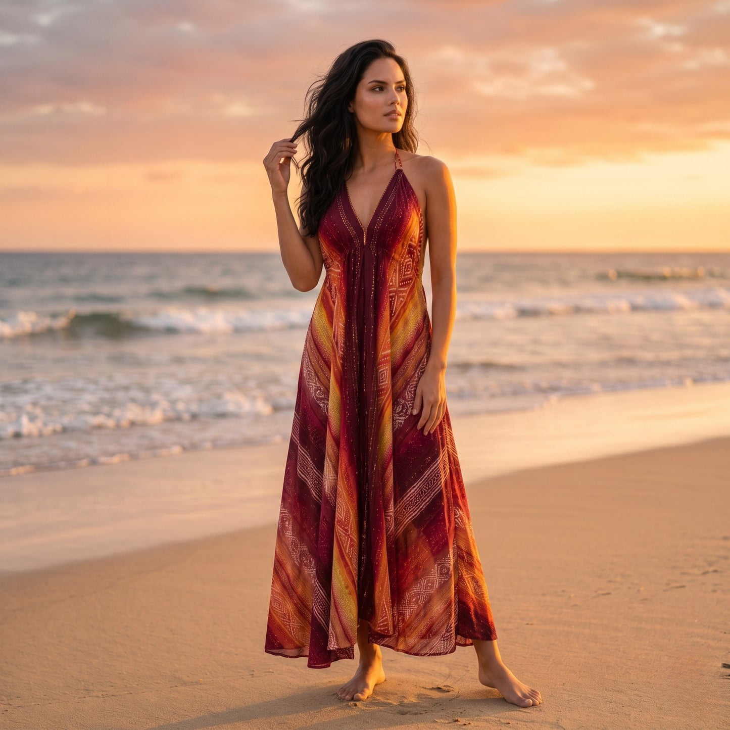 Robe Maxi Bohème TULUM